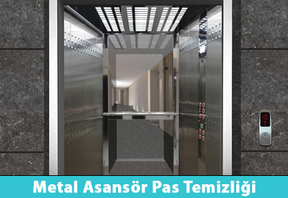 Metal Asansör Pas Temizliği